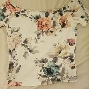 Flower Charlotte Russe Top